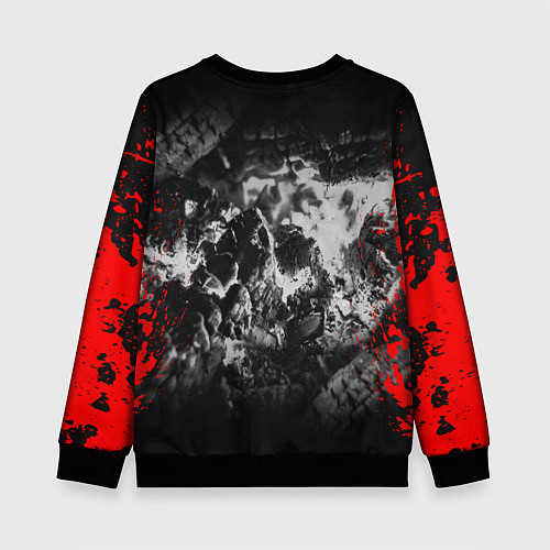 Детский свитшот KIMETSU NO YAIBA / 3D-Черный – фото 2