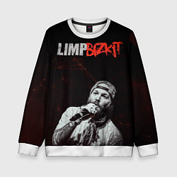 Свитшот детский Limp Bizkit, цвет: 3D-белый