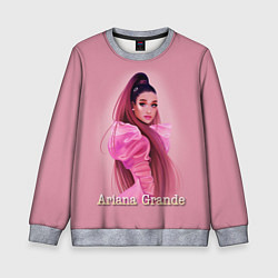 Свитшот детский Ariana Grande Ариана Гранде, цвет: 3D-меланж