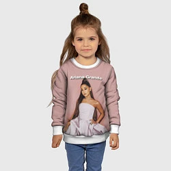 Свитшот детский Ariana Grande Ариана Гранде, цвет: 3D-белый — фото 2