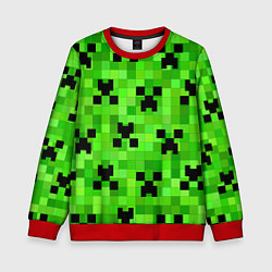 Свитшот детский MINECRAFT, цвет: 3D-красный
