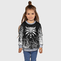 Свитшот детский ВЕДЬМАК, цвет: 3D-меланж — фото 2