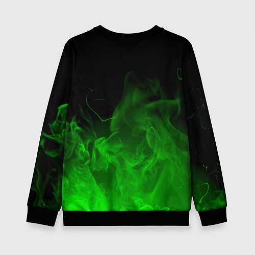 Детский свитшот BIOHAZARD / 3D-Черный – фото 2