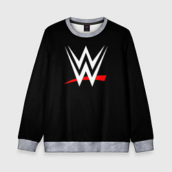 Свитшот детский WWE, цвет: 3D-меланж