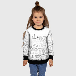 Свитшот детский LIL PEEP, цвет: 3D-черный — фото 2
