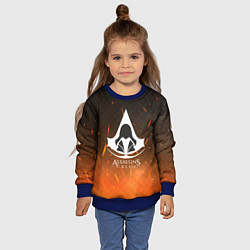 Свитшот детский Assasin's creed, цвет: 3D-синий — фото 2