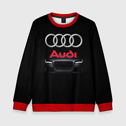 Свитшот детский AUDI, цвет: 3D-красный