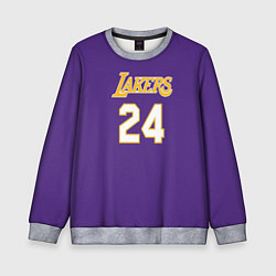 Свитшот детский Los Angeles Lakers Kobe Brya, цвет: 3D-меланж