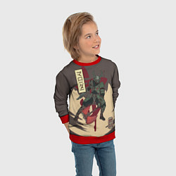 Свитшот детский Marauder, цвет: 3D-красный — фото 2