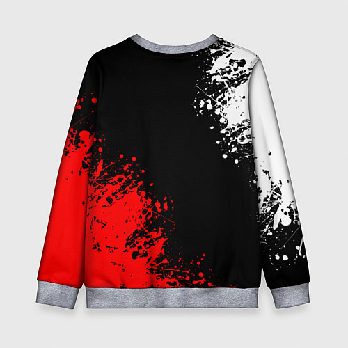 Детский свитшот PUBG / 3D-Меланж – фото 2