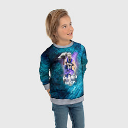 Свитшот детский Kobe Bryant, цвет: 3D-меланж — фото 2