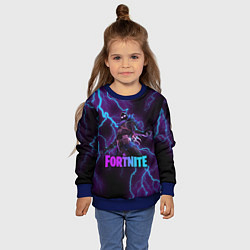 Свитшот детский FORTNITE RAVEN, цвет: 3D-синий — фото 2