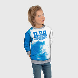 Свитшот детский ВДВ, цвет: 3D-меланж — фото 2