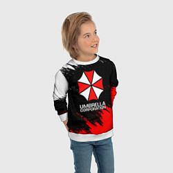 Свитшот детский UMBRELLA CORP, цвет: 3D-белый — фото 2