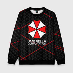 Свитшот детский UMBRELLA CORP, цвет: 3D-черный