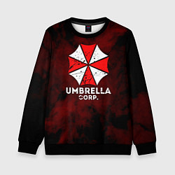 Свитшот детский UMBRELLA CORP, цвет: 3D-черный