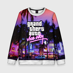 Детский свитшот Grand Theft Auto Vice City