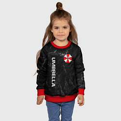Свитшот детский UMBRELLA CORP, цвет: 3D-красный — фото 2