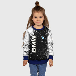 Свитшот детский BMW, цвет: 3D-синий — фото 2