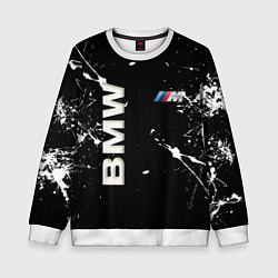 Свитшот детский BMW, цвет: 3D-белый
