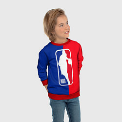 Свитшот детский NBA Kobe Bryant, цвет: 3D-красный — фото 2