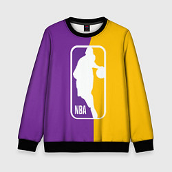 Свитшот детский NBA Kobe Bryant, цвет: 3D-черный