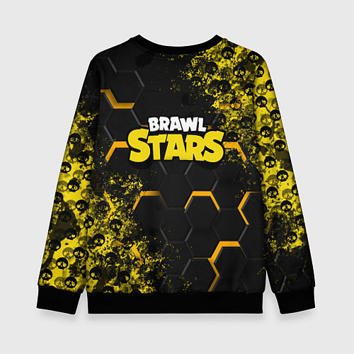 Детский свитшот Brawl Stars SALLY LEON / 3D-Черный – фото 2