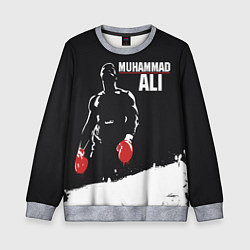 Свитшот детский Muhammad Ali, цвет: 3D-меланж