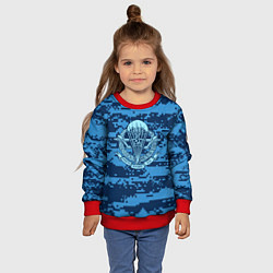 Свитшот детский ВДВ СССР, цвет: 3D-красный — фото 2