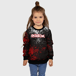 Свитшот детский ROBLOX, цвет: 3D-черный — фото 2
