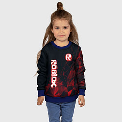 Свитшот детский ROBLOX, цвет: 3D-синий — фото 2
