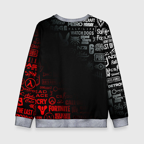 Детский свитшот ROBLOX / 3D-Меланж – фото 2