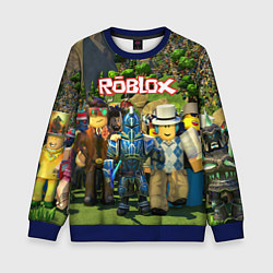 Свитшот детский ROBLOX, цвет: 3D-синий