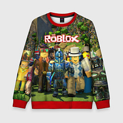 Свитшот детский ROBLOX, цвет: 3D-красный