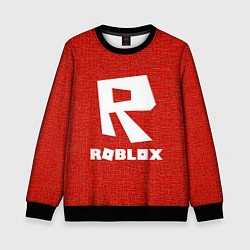 Свитшот детский Roblox, цвет: 3D-черный