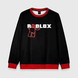 Свитшот детский Роблокс Roblox, цвет: 3D-красный