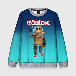 Свитшот детский ROBLOX, цвет: 3D-меланж