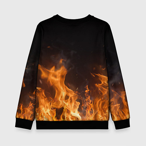 Детский свитшот FREE FIRE / 3D-Черный – фото 2