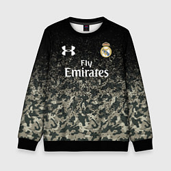 Свитшот детский Real Madrid, цвет: 3D-черный