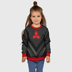 Свитшот детский MITSUBISHI, цвет: 3D-красный — фото 2