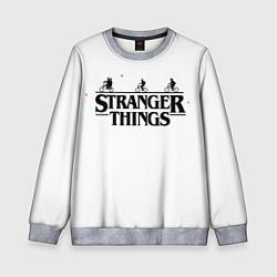 Свитшот детский STRANGER THINGS, цвет: 3D-меланж