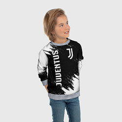 Свитшот детский JUVENTUS, цвет: 3D-меланж — фото 2