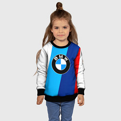 Свитшот детский BMW, цвет: 3D-черный — фото 2