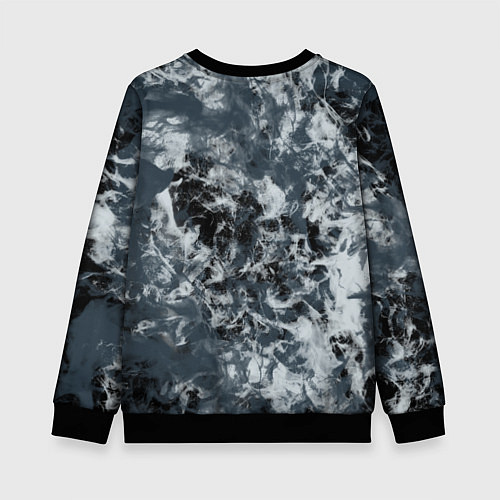 Детский свитшот Iron Maiden / 3D-Черный – фото 2