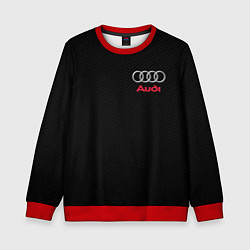 Свитшот детский AUDI, цвет: 3D-красный