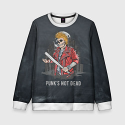 Детский свитшот Punk??s Not Dead