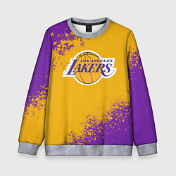 Свитшот детский LA LAKERS KOBE BRYANT, цвет: 3D-меланж