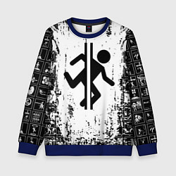 Свитшот детский PORTAL, цвет: 3D-синий