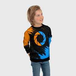 Свитшот детский PORTAL, цвет: 3D-черный — фото 2