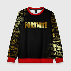 Свитшот детский FORTNITE, цвет: 3D-красный